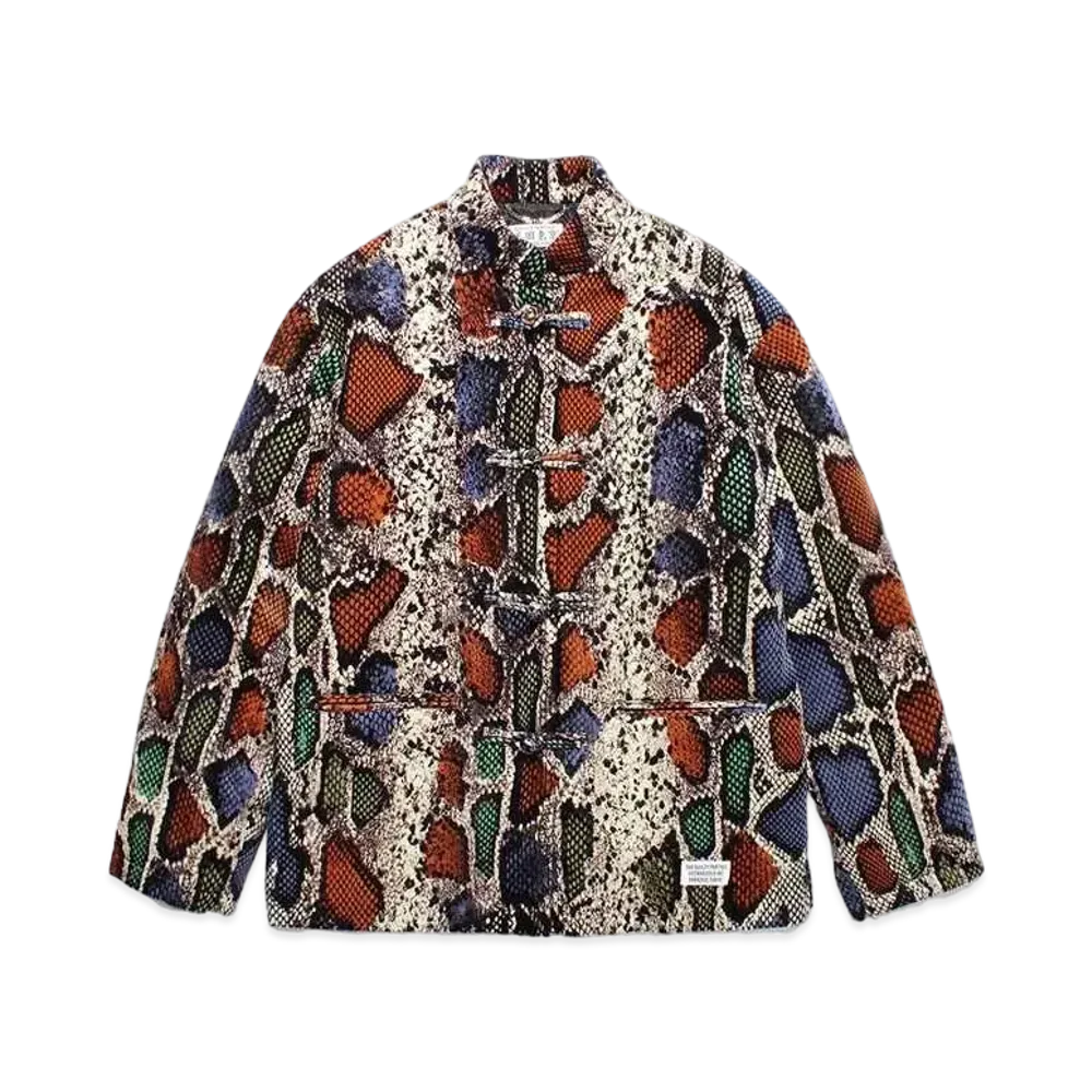 WACKO MARIA Velvet Kung-Fu Jacket "Python"