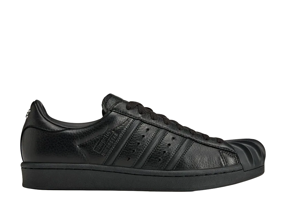 THUG CLUB × adidas Superstar Vintage "Core Black"