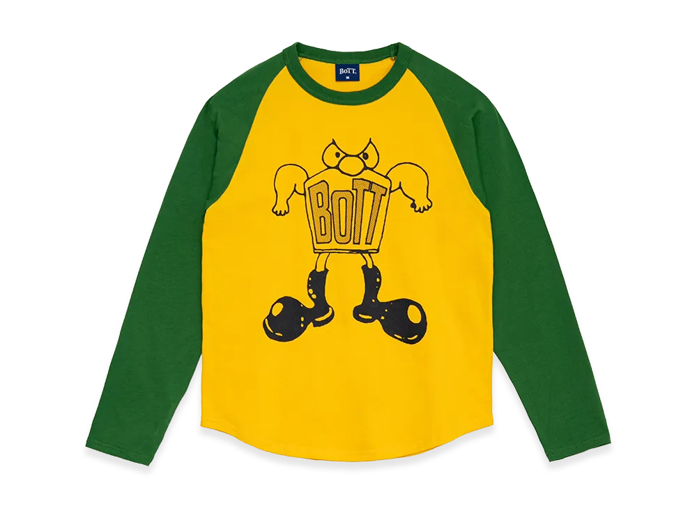 BoTT Big Boots Raglan L/S Tee "Yellow"