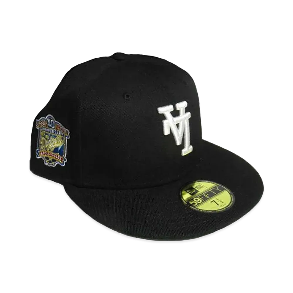 NEW ERA 59fifty Los Angeles Dodgers "Black 40th"