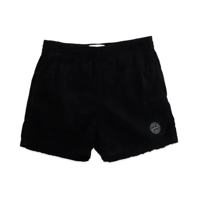 Stone Island Kids 'Compass' Logo Swimsuit "Black"