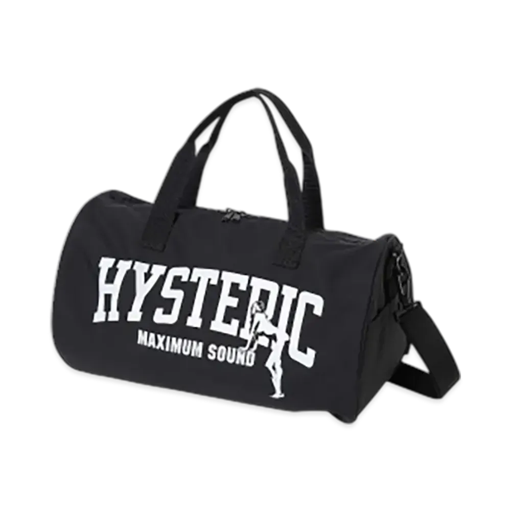 HYSTERIC GLAMOUR Maximum Sound Drum Bag "Black"