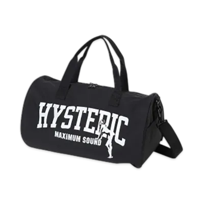 HYSTERIC GLAMOUR Maximum Sound Drum Bag "Black"