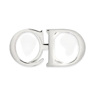 Dior CD Belt Buckle Brass 35MM "Palladium"