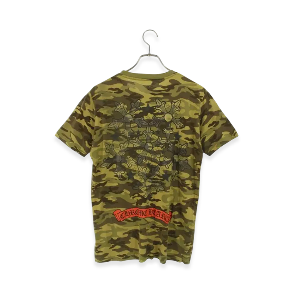 Chrome Hearts Star Logo Camouflage T-Shirt "Khaki"