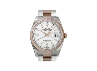 ROLEX Date-Just 36 White Dial 126231