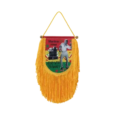 Stussy x Martine Rose Fringed Flag "Multi"