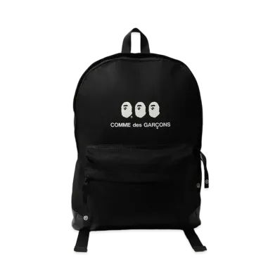 A BATHING APE x CDG OSAKA DAY PACK "Black"