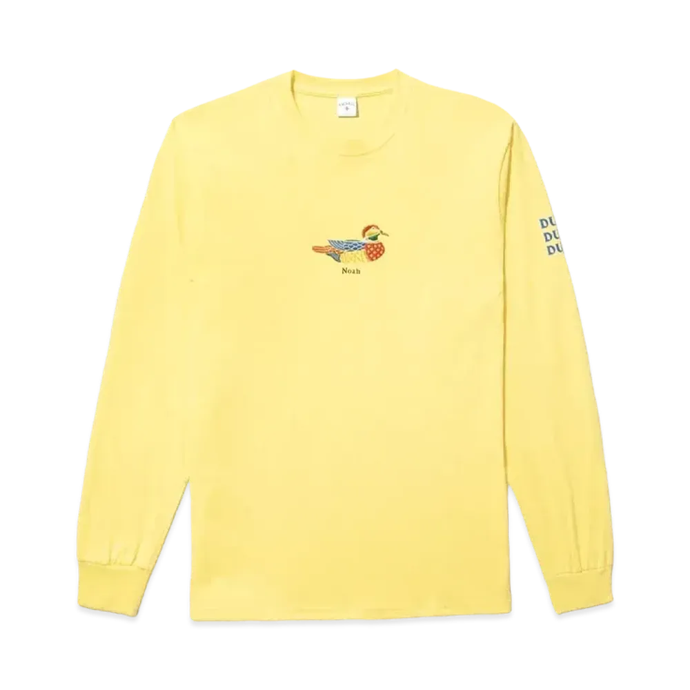 Noah Duck LS Tee "Yellow"