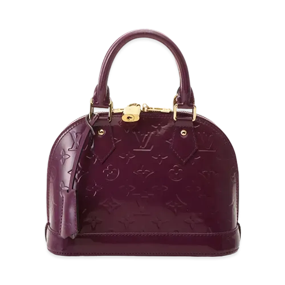 Louis Vuitton Alma BB Monogram Vernis "Amethyst"
