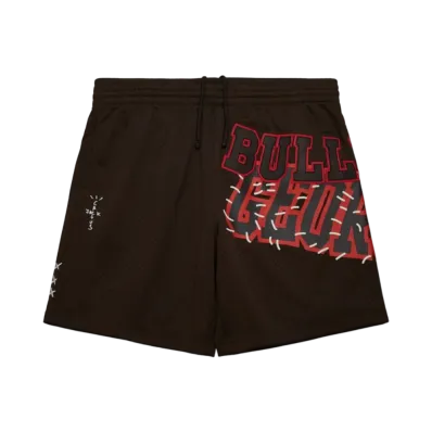 Travis Scott x M&N x University Of Georgia Shorts "Brown"