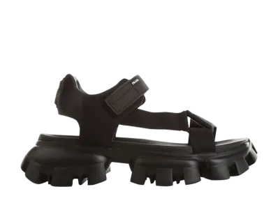 PRADA Cloudbust Thunder Sandals "Black"