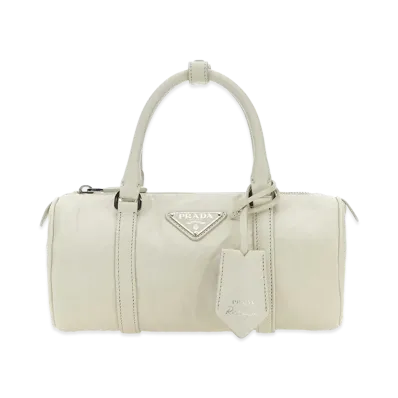 PRADA Women's Leather Small Handbag "White"