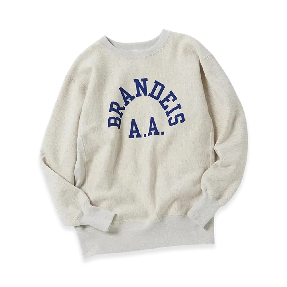 Champion True Toe Archives Reverse Weave Sweatshirt "Silver Gray/Navy"