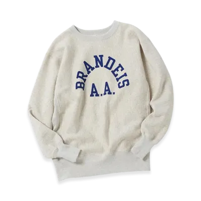 Champion True Toe Archives Reverse Weave Sweatshirt "Silver Gray/Navy"