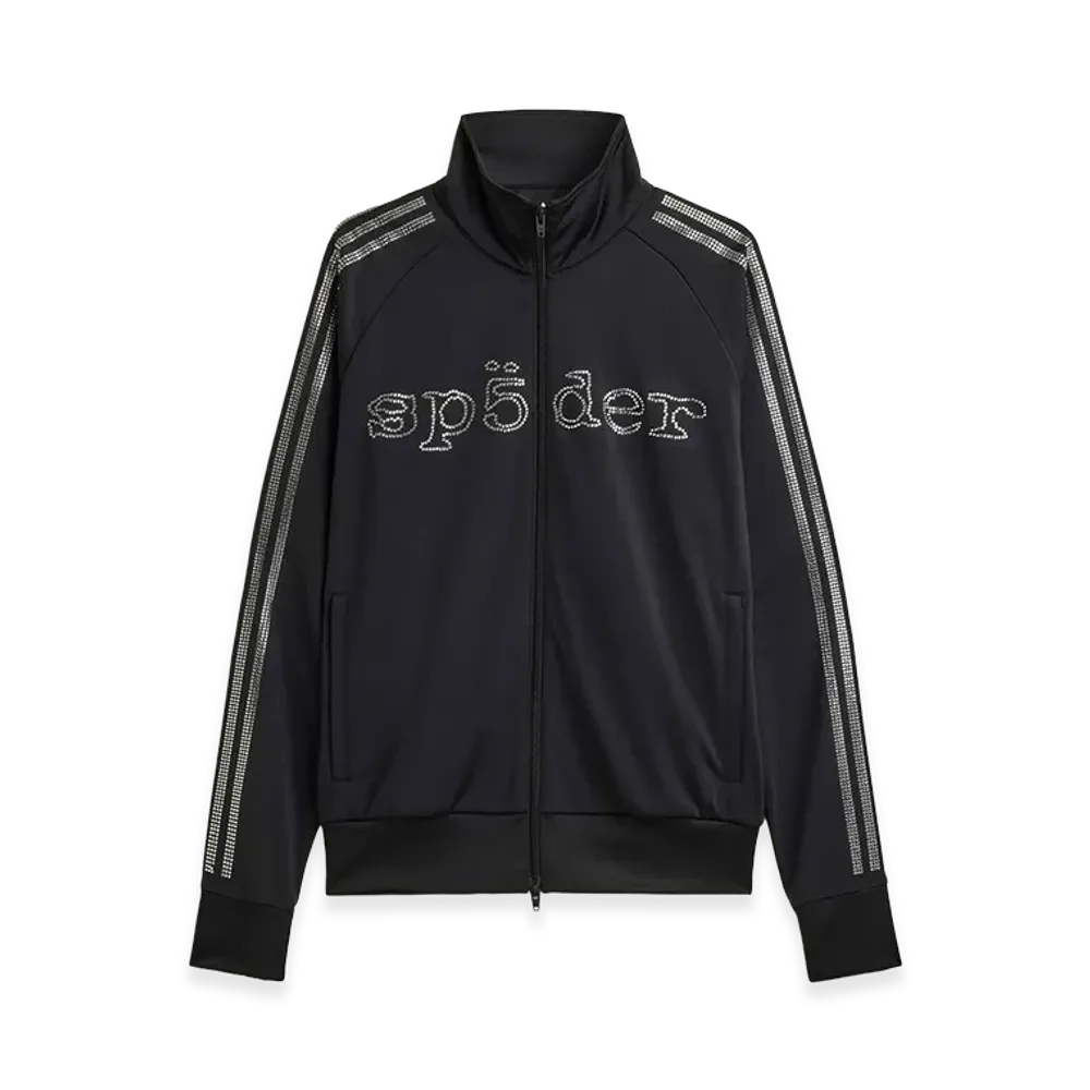 adidas x SP5DER Rhinestone Track Top "Black"