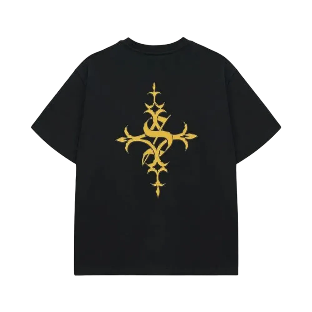 SUPPLIER Metal Cross Tee "Gold"