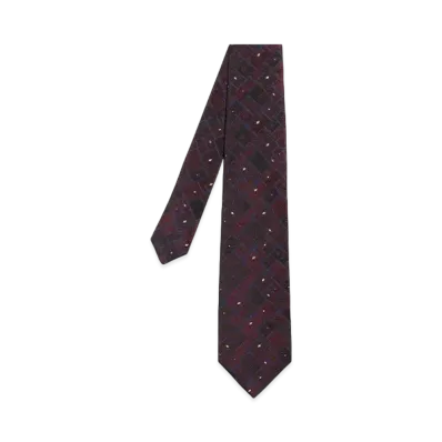 Paul Smith Original Jacquard Tie "Burgundy"