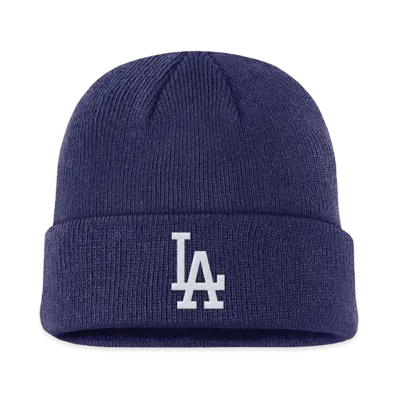 MLB x Nike Dodgers Terra Standard Cuff Cashmere-like Acrylic Beanie Cap "Blue"