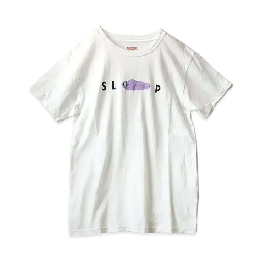 KAPITAL 20 / TENGU CREW T (SLEEP PT) "White Purple"