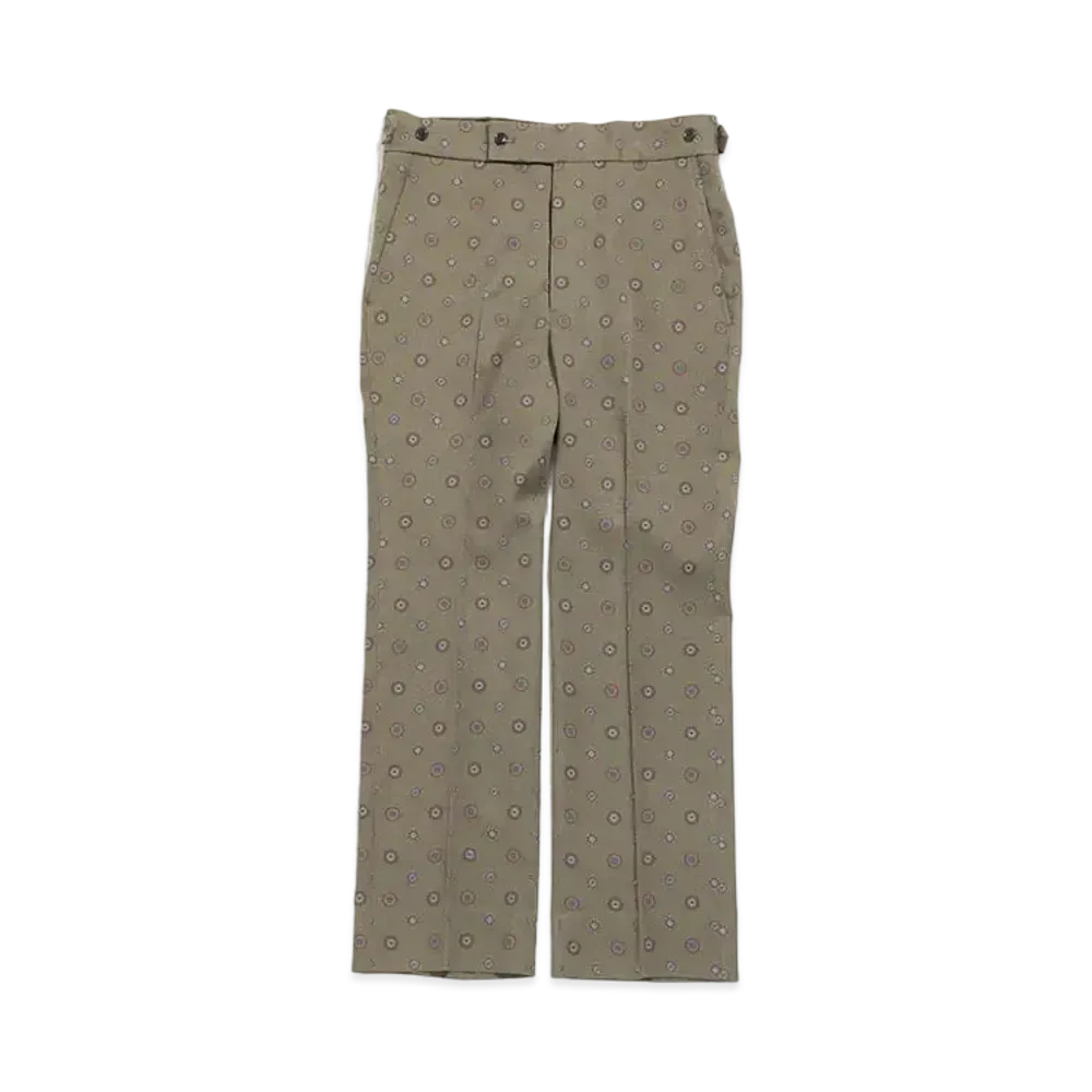 Needles SIDE TAB TROUSER - WOOL GABARDINE / PT. "Fine Pattern"