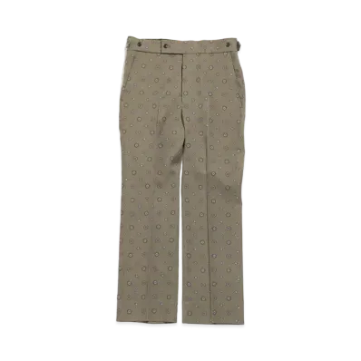 Needles SIDE TAB TROUSER - WOOL GABARDINE / PT. "Fine Pattern"
