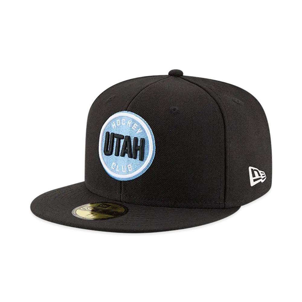 NEW ERA x THE CAP NHL Basic 59Fifty Utah Mammoth "Rock Black"