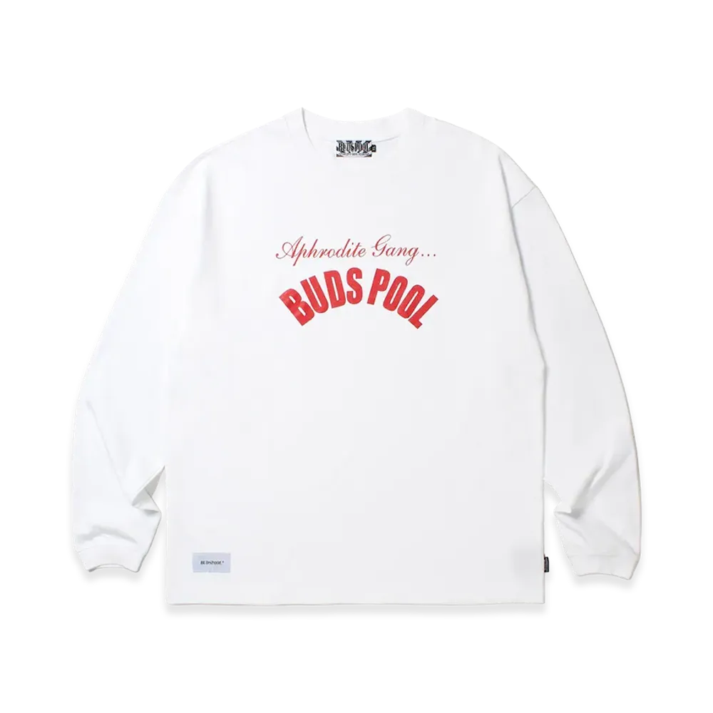 APHRODITEGANG Budsdeep L/S Tee "White"