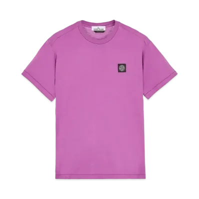 Stone Island 24113 60/2 COTTON JERSEY _SLIM FIT "Magenta"