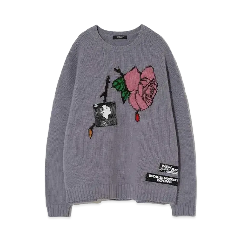 UNDERCOVER Wool Knit Pullover "Lavender"