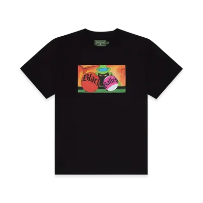 DENIM TEARS Black Balled Tee "Black"