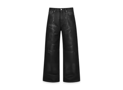 BREATH Coating Denim Pants "Black"