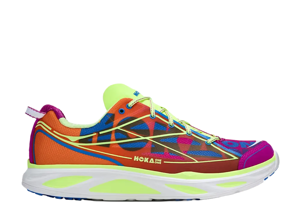 Hoka Huaka Pro "Fuchsia/Neon Yuzu"