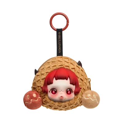 POP MART SKULLPANDA You Found Me! Series Earphone Bag Pranky Peanut