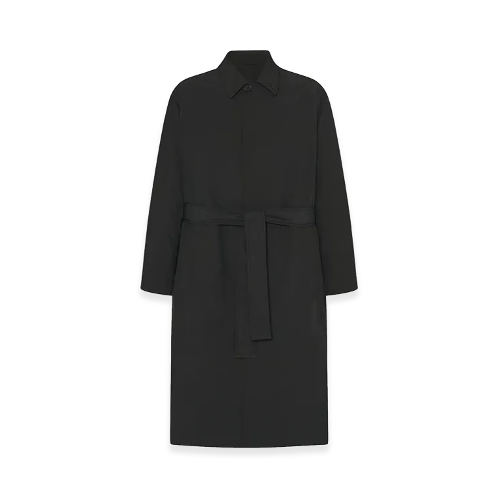 The Row Tarian Polyester Coat "Black"