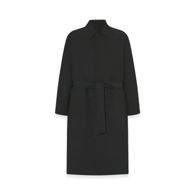 The Row Tarian Polyester Coat "Black"
