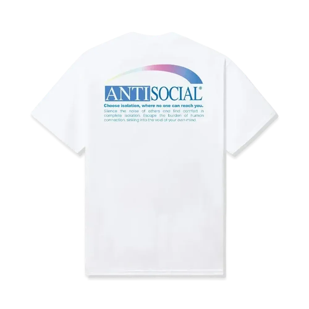 ANTI SOCIAL SOCIAL CLUB Isolation Tee "White"