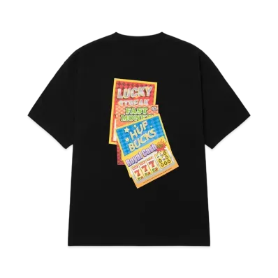 HUF Lucky Tee "Black"