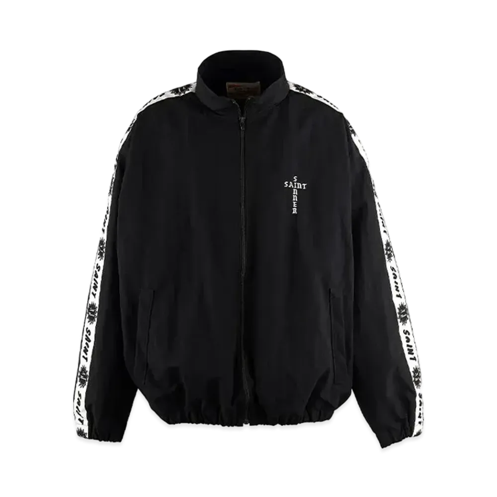 SAINT Mxxxxxx 24SS Track JKT Side Tape "Black"