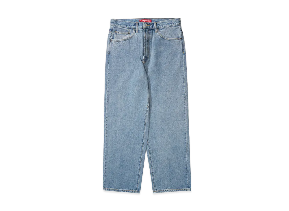 Supreme Baggy Jean (26SS) "Washed Indigo"