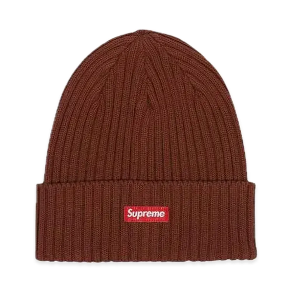 Supreme SS22 Overdyed Beanie "Brown"(22SS)
