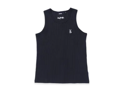 XLARGE Drop Needle Rib Tank Top "Black"