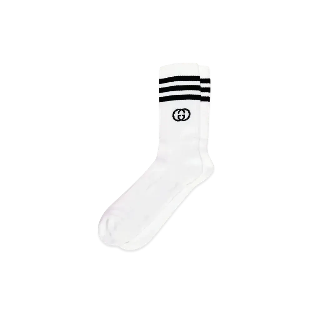 adidas x Gucci Ankle Socks "White/Black"
