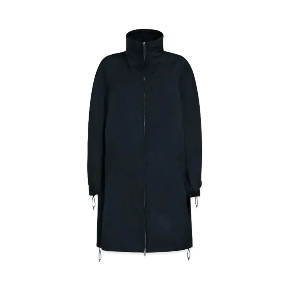Marni Gathered Taffeta Parka "Black"