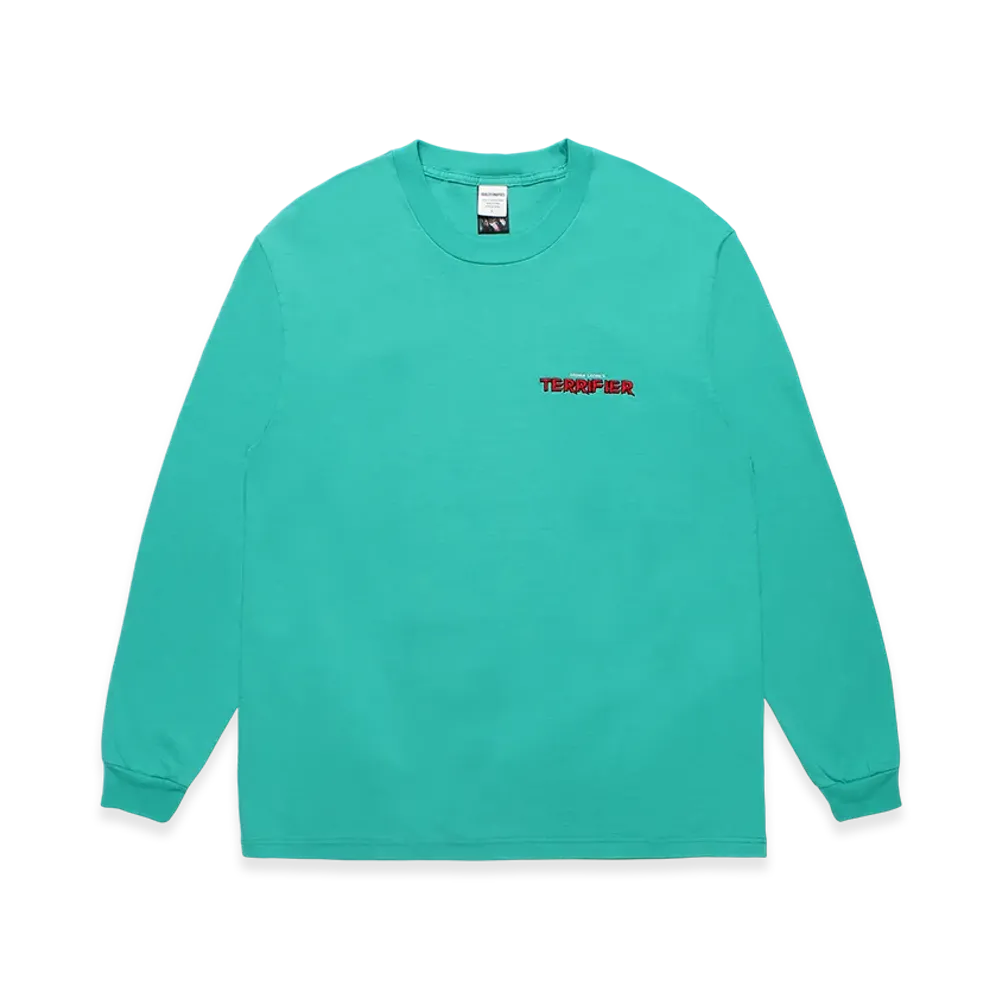 WACKO MARIA x Terrifier Washed Heavy Weight Long Sleeve T-Shirt "Mint"
