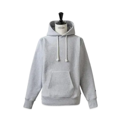 Champion Reverse Weave Hooded Sweatshirt 12.5oz "Oxford Gray"