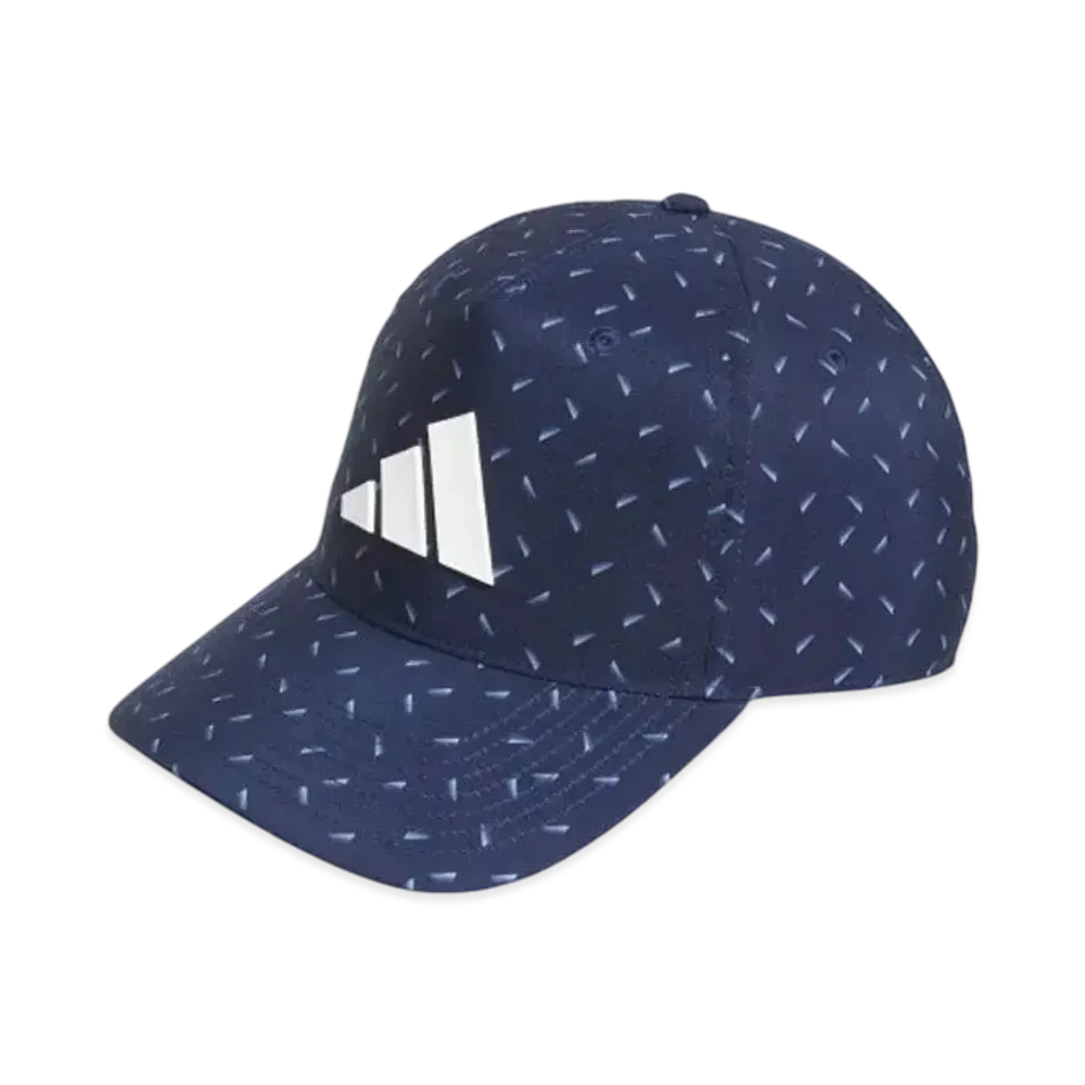 adidas All-Over Pattern Snapback Cooling Cap "Collegiate Navy"