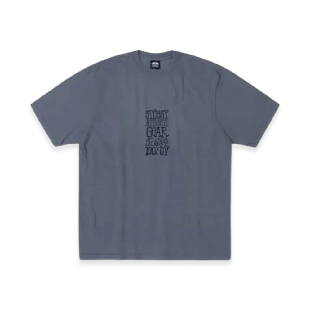 Stussy Authentic Gear Tee Pigment Dyed "Navy"