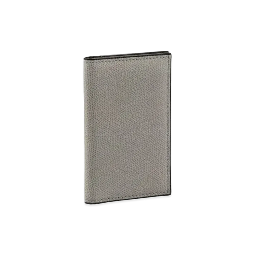 Valextra Business Card Case "Ash Gray"