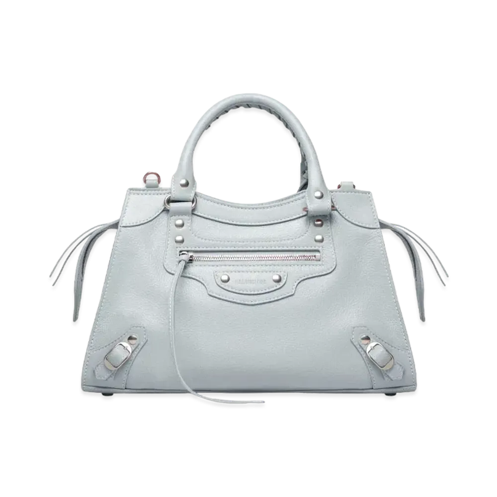 BALENCIAGA Neo Classic Small Handbag "Blue"